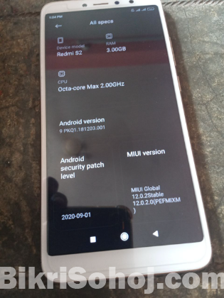 Xiaomi Redmi S2 (Used)